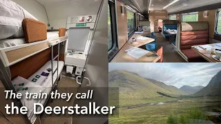 London to Fort William by Caledonian Sleeper:  The train they call the Deerstalker