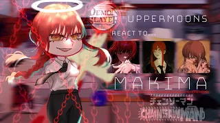 Uppermoons react to FEM!Y/N! as Makima || Demon slayer/Chainsaw man||Made by Yuk!ra