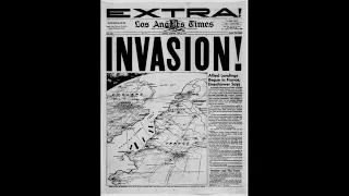 D-Day Invasion - June 6, 1944 - NBC Radio coverage of World War II