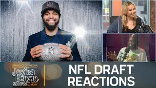NFL Draft Reactions, Joel Embiid's Flagrant, And Apologize To Taylor Swift | Jessica Benson Show