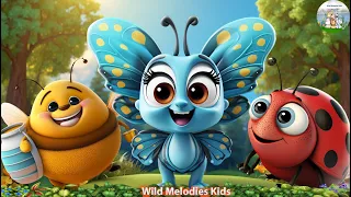 Amazing Familiar Animals Playing Sounds: Bees, Beetles, Butterflies - Cute Little Animals