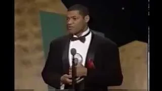 Laurence Fishburne wins 1992 Tony Award for Best Featured Actor in a Play