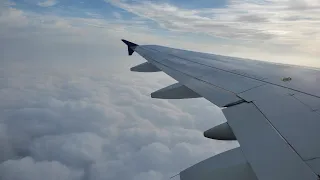 United Airlines Airbus A320 Takeoff From Houston Intercontinental