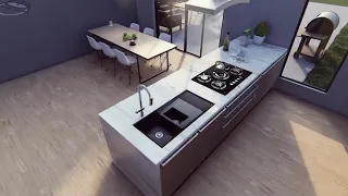 3D Render | 3D Animation | Architectural Visualisation | Walkthrough | CGI | Small Luxury Apartment