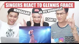 SINGERS REACT to Glennis Grace - Run To You