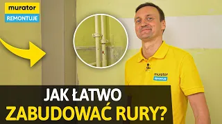 Już koniec z brzydkimi rurami w pokoju!  Jak obudować rury płytą z karton-gipsu?