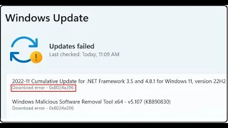 How to Fix Windows Update Error 0x8024A206