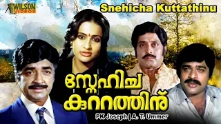 Snehicha Kuttathinu Malayalam Full Movie | Prem Nazir | Seema | HD |