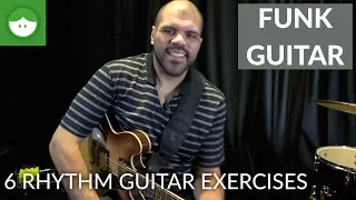 6 Funk Rhythm Guitar Exercises with Flavio Silva