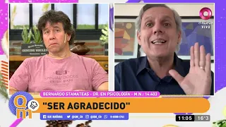 "4 cambios que traen resultados" - Bernardo Stamateas en Que Mañana!. Canal 9. 16/09/2020