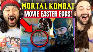 MORTAL KOMBAT EASTER EGGS & BREAKDOWN - REACTION!! (MK Movie 2021 | Sub-Zero | Scorpion)