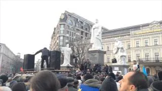 Мітинг на Софіївській площі 30.11.13 Ukraine Euro Maidan Rally at Sofiivska Square