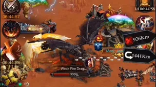 [Clash of Kings] Crazy Fire Dragon - How to score 1 point at 70M please leave a comment.  👇 Thanks