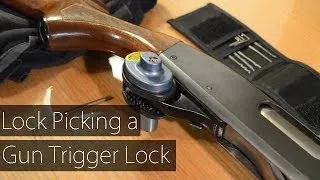 Lock Picking a Gun Trigger Lock