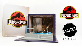 Jurassic Park Chaos Theory Dr. Ian Malcolm Figure Unboxing & REVIEW | Mattel Creations