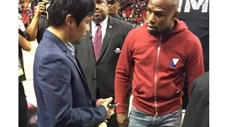 Reday to fight : Floyd Mayweather vs Manny Pacquiao in Miami