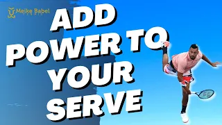 How To Serve With MORE POWER - Tennis Trophy Position & Correct Loading Explained