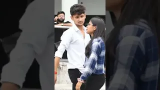 accidentally hugging prank on cute 🥰 girl || in public places