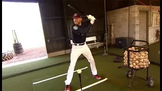 Freddie Freeman gives in-depth tutorial on how to hit off a tee