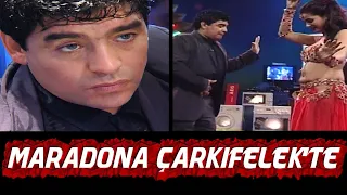 MARADONA HAYATINI KAYBETTİ Arjantin li Efsane Futbolcu Diego Maradona 1999 yılında Çarkıfelek'teydi!