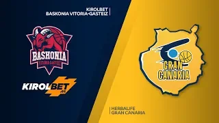 KIROLBET Baskonia Vitoria-Gasteiz - Herbalife Gran Canaria Highlights | EuroLeague RS Round 18