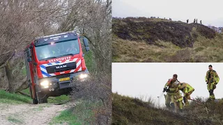 Tweede duinbrand op één dag in Wijk aan Zee | 06/04/2024