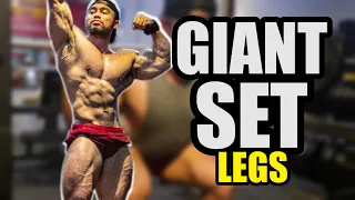 Giant Set | Legs workout