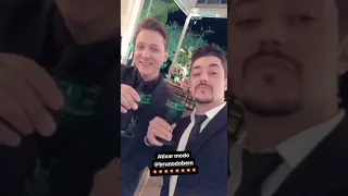 George Henrique No Casamento do Cristiano da Dupla Zé Neto e Cristiano - Stories Sertanejo