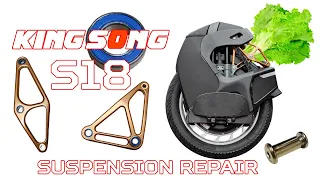 #KingSongS18 Suspension repair | Кингсонг S18 Подвеска  Гидроизоляция