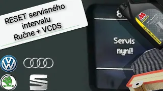 🚗 RESET servisního intervalu po výměně oleje ručně + VCDS