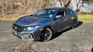 2021 Honda Civic Sport Hatchback Manual POV Test Drive/Review