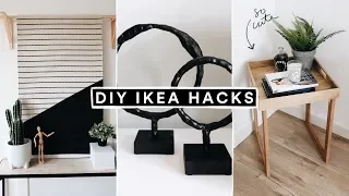 DIY IKEA HACKS - Minimal Home Decor + Furniture Hacks for 2020