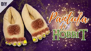 Como fazer Pantufa de Hobbit para o inverno (Pantufa Fechada)