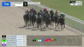 Gulfstream Park October 30, 2022 Race 5