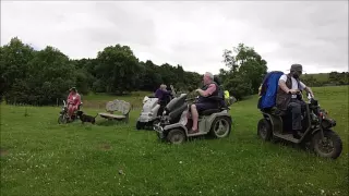 2016 07 25 Westmancote to Bredon's Norton by Off Road Mobility Scooter