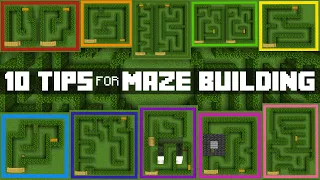 ✔️ 10 Tips for Maze Building (in Minecraft)