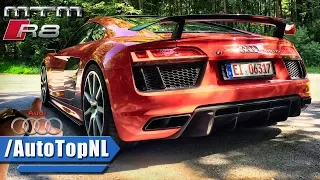 802HP Audi R8 V10 SUPERCHARGED MTM REVIEW POV Test Drive by AutoTopNL