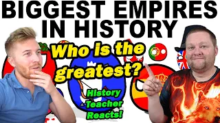 Biggest Empires in World History EXPLAINED [MEMES] | Drew Durnil | History Teacher Reacts