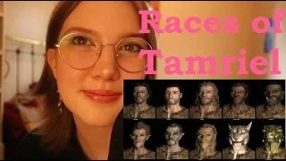 ASMR Races of Tamriel, Their History, Cultures, and Pantheons (Ear to ear, whisper)