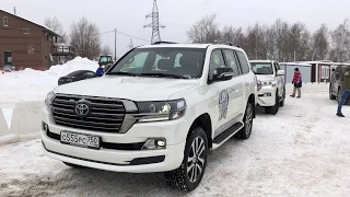 ТЕСТ-ДРАЙВ ПО БЕЗДОРОЖЬЮ LAND CRUISER 200 EXCALIBUR 4К