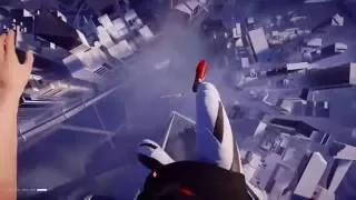 Mirror's Edge Catalyst Jumping Off the Tallest Buildings