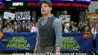 Newsies - "Seize the Day/Santa Fe" Good Morning America