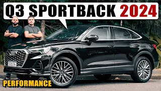 AUDI Q3 SPORTBACK PERFORMANCE 2024, o SUV coupe para competir com BMW e Mercedes-Benz!