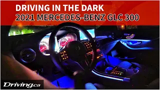 2021 Mercedes GLC 300 | Driving in the Dark | Driving.ca