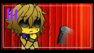 Why Spring Bonnie stopped talking to Fredbear || gl/fnaf meme