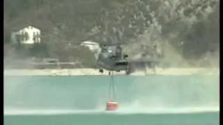 Death Defying Firefighting in the Alps with a CH 47 helicopter