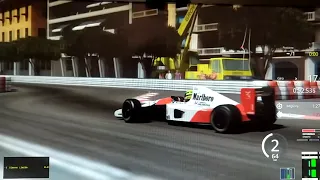 Ayrton Senna McLaren MP4/6 1991 Assetto Corsa Hotlap at Monaco 1988