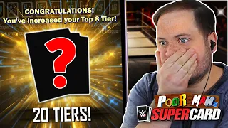 How My NEW Account Climbed 20 Tiers But ONLY using FREE Modes on WWE SuperCard (PMSC #2)