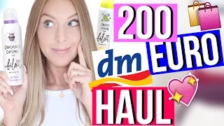 200€ DM HAUL + BILOU LIVE TEST - zu krass! XXXL Drogerie Einkauf | LaurenCocoXO