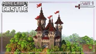 Minecraft: How to Build a Medieval Castle - [Tutorial 1/4]